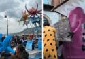 Successo per il Carnevalmare, tra colori e ironia i carri di Vibo Marina portano in scena tradizioni marinare e attualità