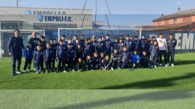 Mileto, i giocatori in erba dell’Academy ospiti in Toscana dell’Empoli calcio