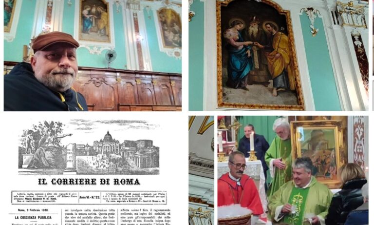 Pizzo e il “caso” della tela ottocentesca dello Sposalizio di San Giuseppe, Montesanti: «Il quadro realizzato per una chiesa ma esposto in un’altra»