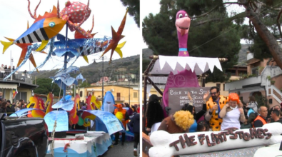 Successo per il Carnevalmare, tra colori e ironia i carri di Vibo Marina portano in scena tradizioni marinare e attualità – FOTO