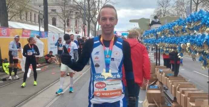 Record personale per l’atleta vibonese Rocco Donato alla Vienna City Marathon