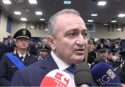 Il questore di Vibo Ruperti alla Festa della Polizia: «Non arretreremo mai davanti alla ‘ndrangheta». E ancora: «No alla mala-movida»  – VIDEO