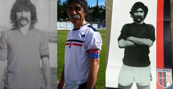 Ventisei anni alla Vibonese, lo storico capitano Melo Cosentino si racconta: «Ho esordito nel ’67 e non ho più lasciato la maglia rossoblù»