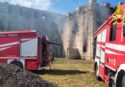 Briatico, incendio in un palazzo nobiliare abbandonato: vigili del fuoco al lavoro per ore per evitare il peggio