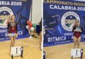 Due studentesse vibonesi conquistano il campionato regionale di ginnastica artistica e ritmica in due categorie