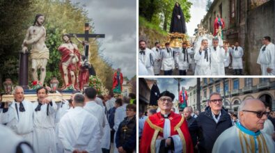 Vibo, le Vare emozionano la città in vista dell’Affruntata. A Pizzo e Serra commozione per ”l’angeleji” e la ”schiovazione” – FOTO