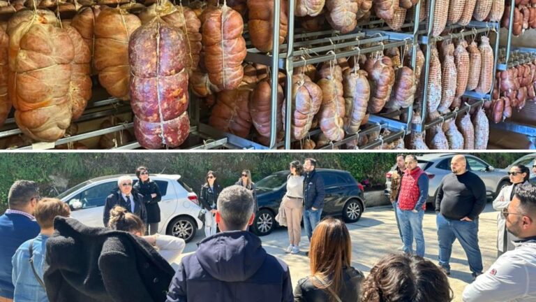 Non solo vino, sommelier da tutta la Calabria in visita a Spilinga per scoprire i segreti della ‘nduja
