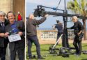 Ciak, si gira… e il traffico si blocca: ha causato disagi la temporanea chiusura della provinciale per Tropea per consentire le riprese di un film